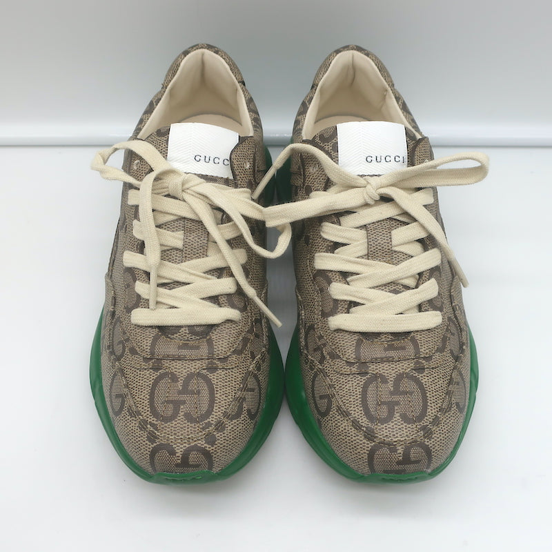 Gucci] Sneakers 546551-9Y920 Men's [Parallel Import], beige/green/red, 8 US  : Amazon.sg: Fashion